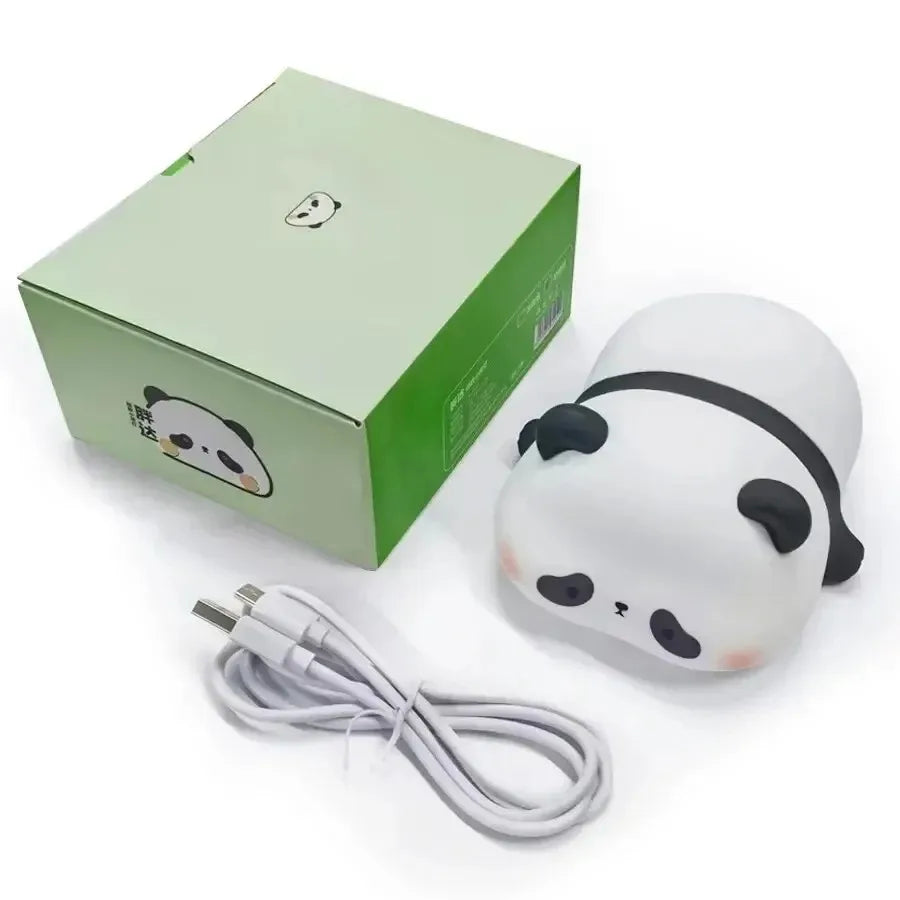 Giraffe Silicone Night Light – USB Rechargeable Pat Lamp for Kids