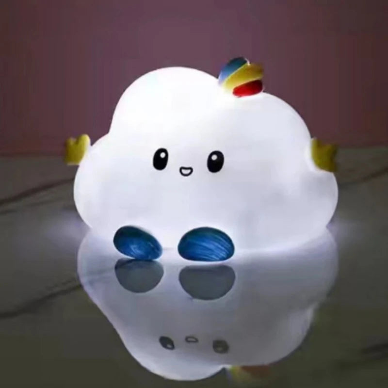 Cute Cloud LED Night Light – Soft Glow for Kids’ Bedroom & Birthday Gift