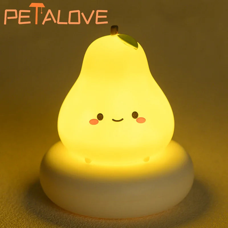 9Style Cute Animal Night Light – Soft Warm Bedside Lamp for Kids