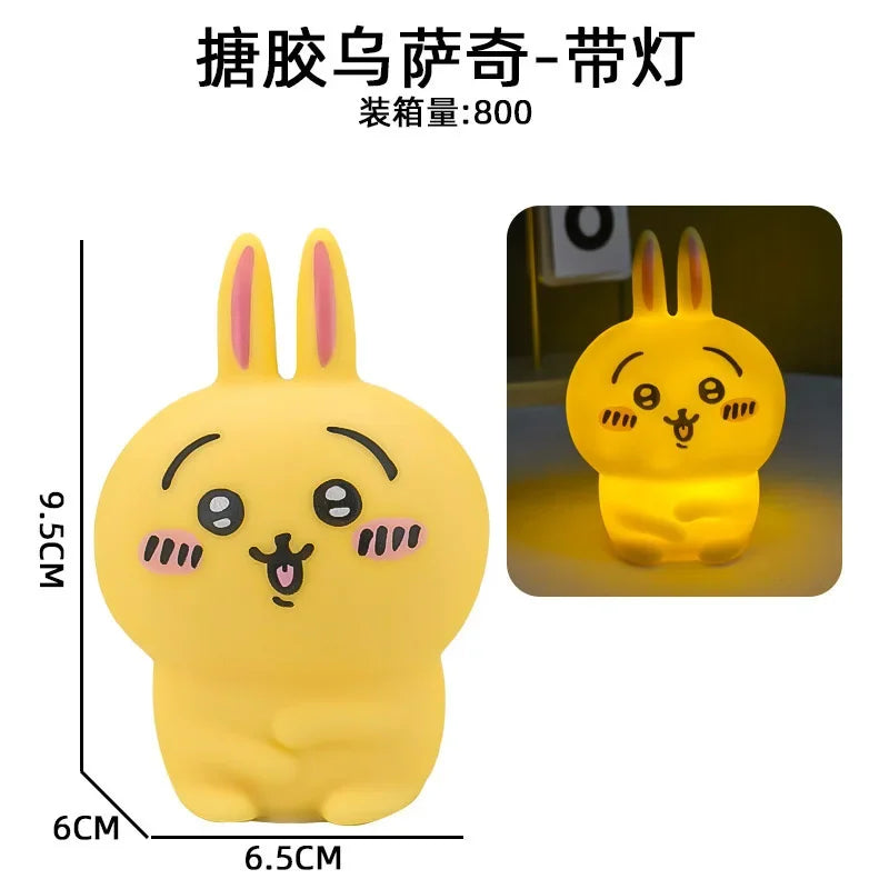Chiikawa Hachiware Usagi LED Night Light – Cute Rabbit Lamp for Kids’ Bedroom