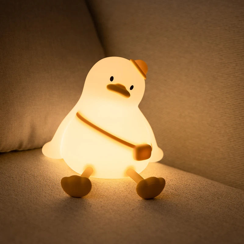 Cute Animal Night Lamp – Touch Sensor Bedside Light