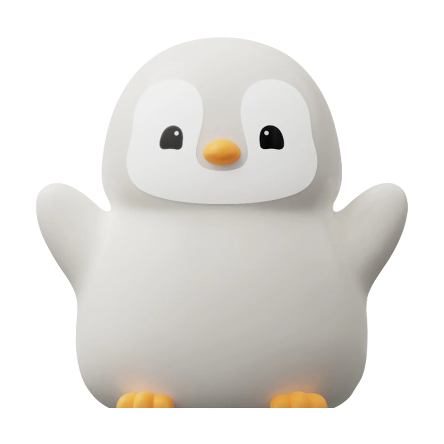 Penguin LED Night Light – Rechargeable Bedside Lamp for Kids & Nursery