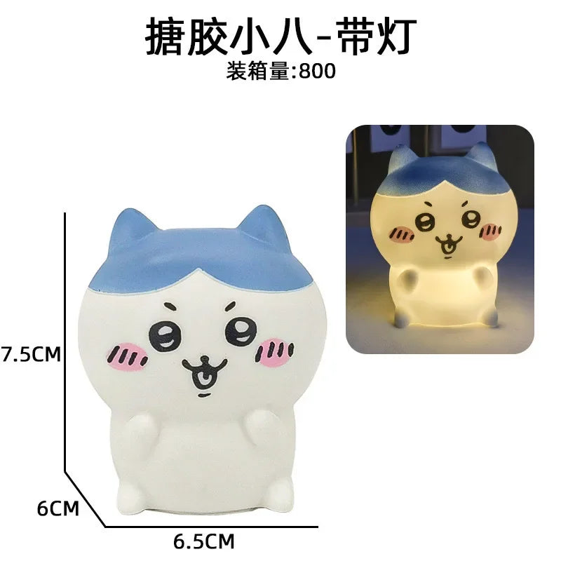 Chiikawa Hachiware Usagi LED Night Light – Cute Rabbit Lamp for Kids’ Bedroom