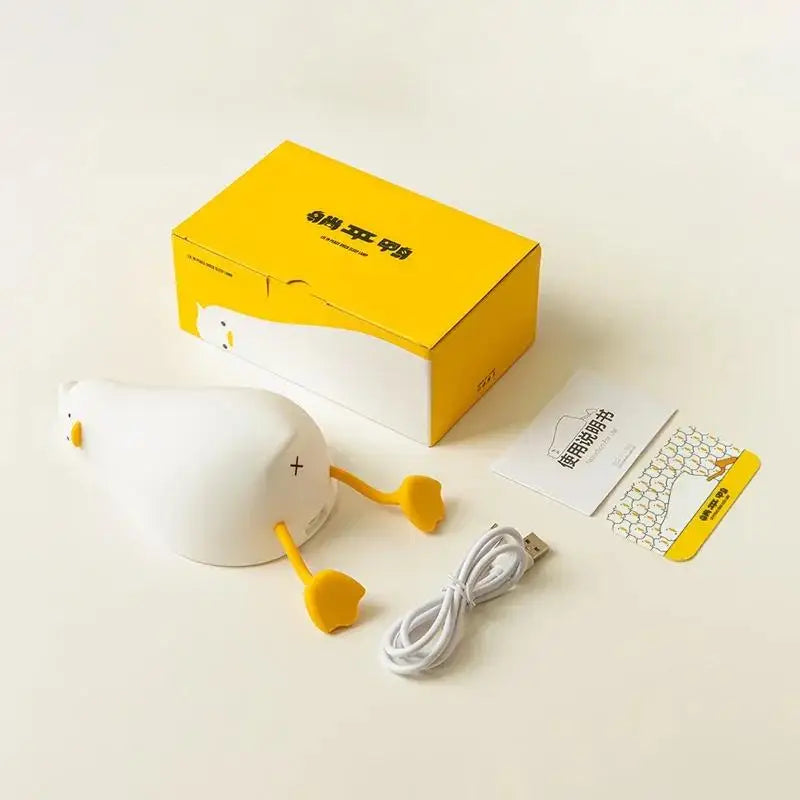 Giraffe Silicone Night Light – USB Rechargeable Pat Lamp for Kids