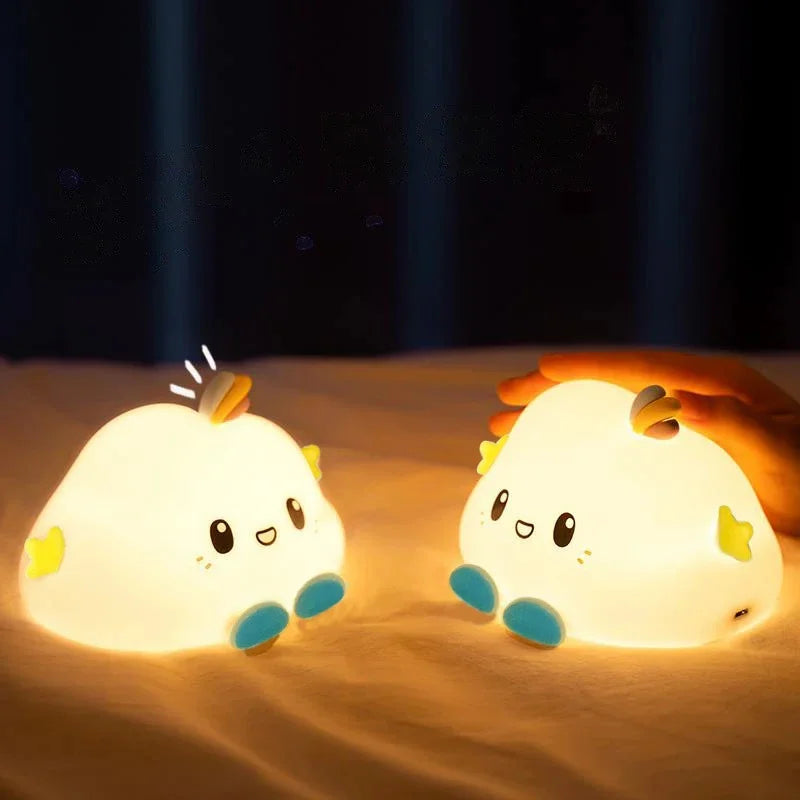 Cute Cloud LED Night Light – Soft Glow for Kids’ Bedroom & Birthday Gift