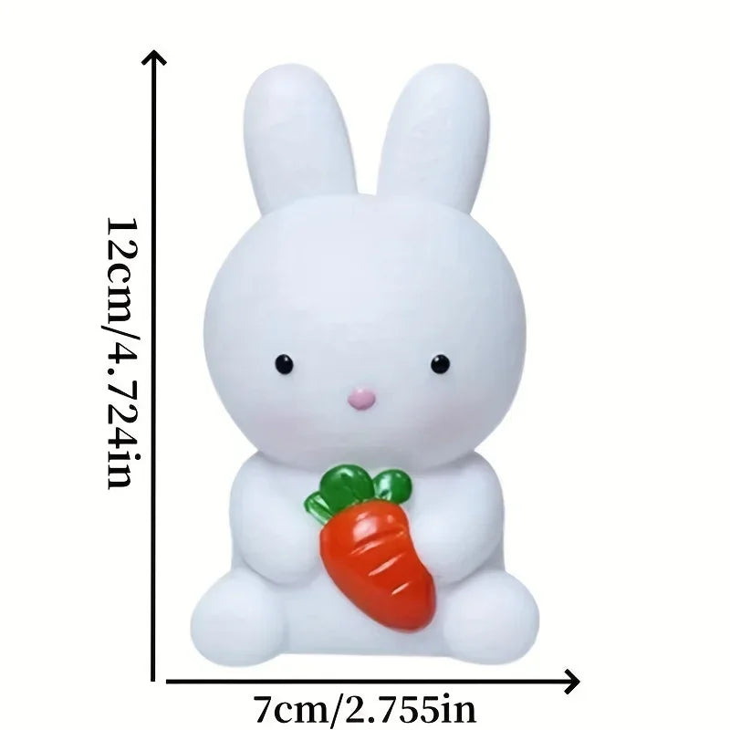 Cute Rabbit LED Night Light – Bedroom & Living Room Decor