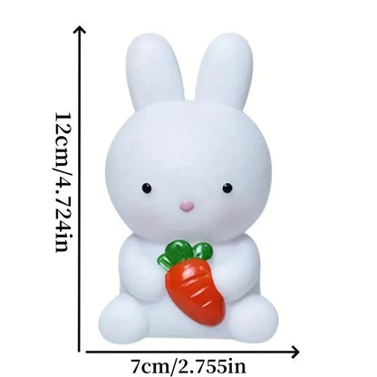 Cute Rabbit LED Night Light – Bedroom & Living Room Decor