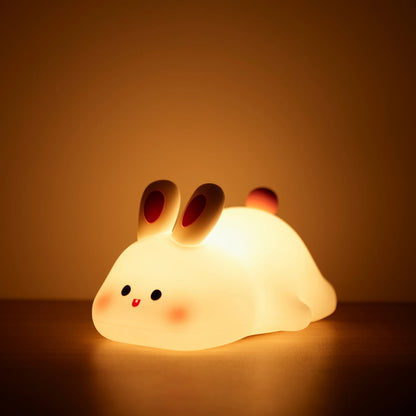 Cute Animal Night Lamp – Touch Sensor Bedside Light